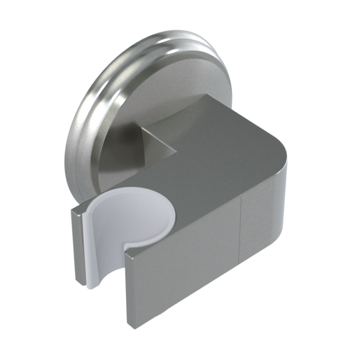 Rubinet Wall Bracket for Hand Held Shower Satin Nickel