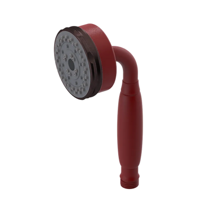 Rubinet 3 Function Hand Held Shower Only Maroon