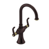 Rubinet Single Hole Dual Handle Lav. Set. (less drain) Oil Rubbed Bronze