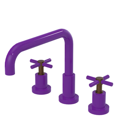 Rubinet Widespread Kitchen Set Purple Haze