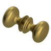Rubinet Shower Door Knob (set) Antique Brass Matt
