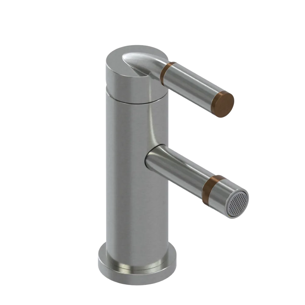 Rubinet Single Control Bidet Fitting (less drain) Satin Nickel