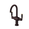 Rubinet Single Hole Dual Handle Lav. Set. (less drain) Oil Rubbed Bronze