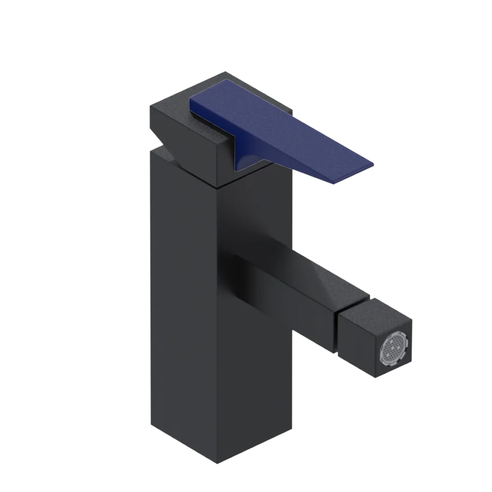 Rubinet Single Control Bidet Fitting (less drain) Matt Black
