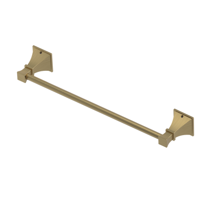 Rubinet Towel Bar 18" Satin Brass