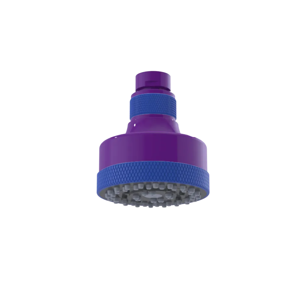 Rubinet 3 FUNCTION SHOWER HEAD Purple Haze