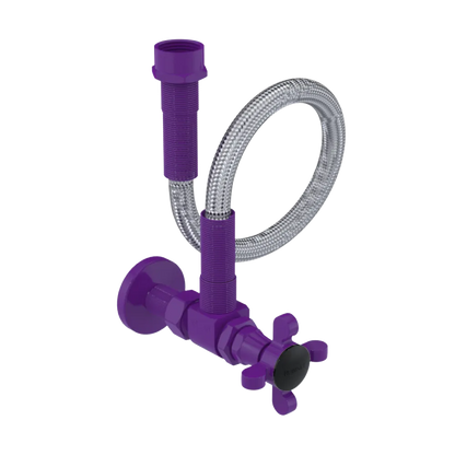 Rubinet Exposed Supply Kit (classic) x2 Purple Haze