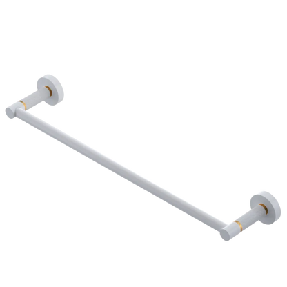 Rubinet Towel Bar 24" White