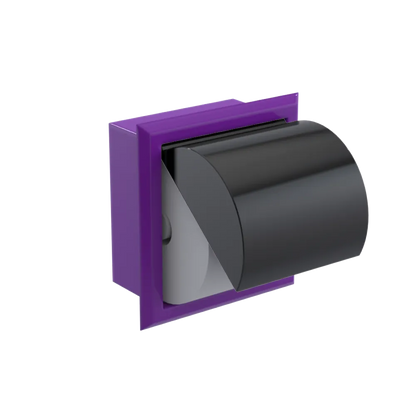 Rubinet RECESSED TOILET PAPER HOLDER Purple Haze