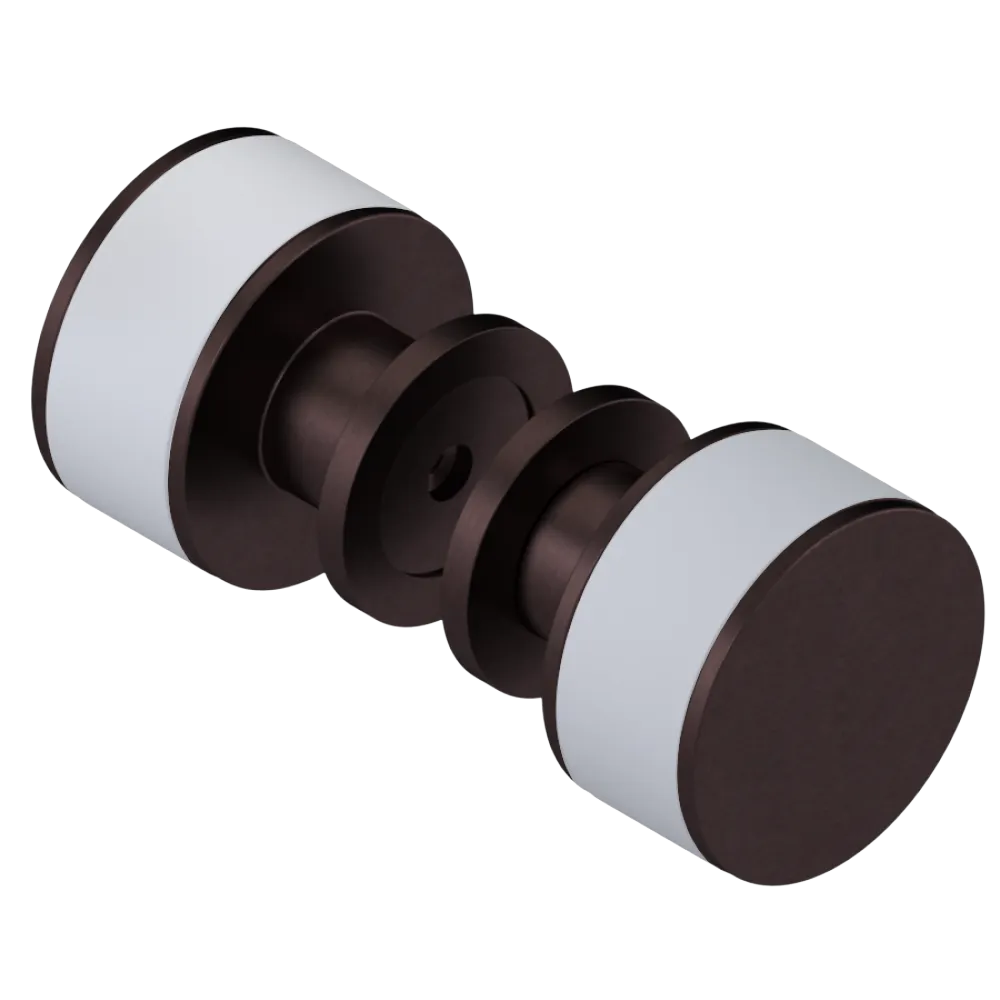 Rubinet Shower Door Knob (set) Oil Rubbed Bronze