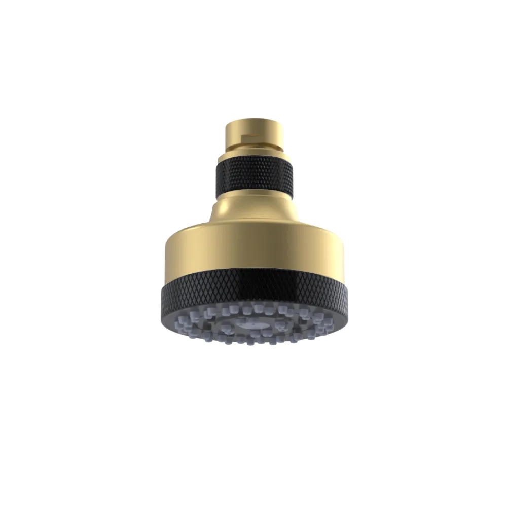 Rubinet 3 FUNCTION SHOWER HEAD Satin Brass