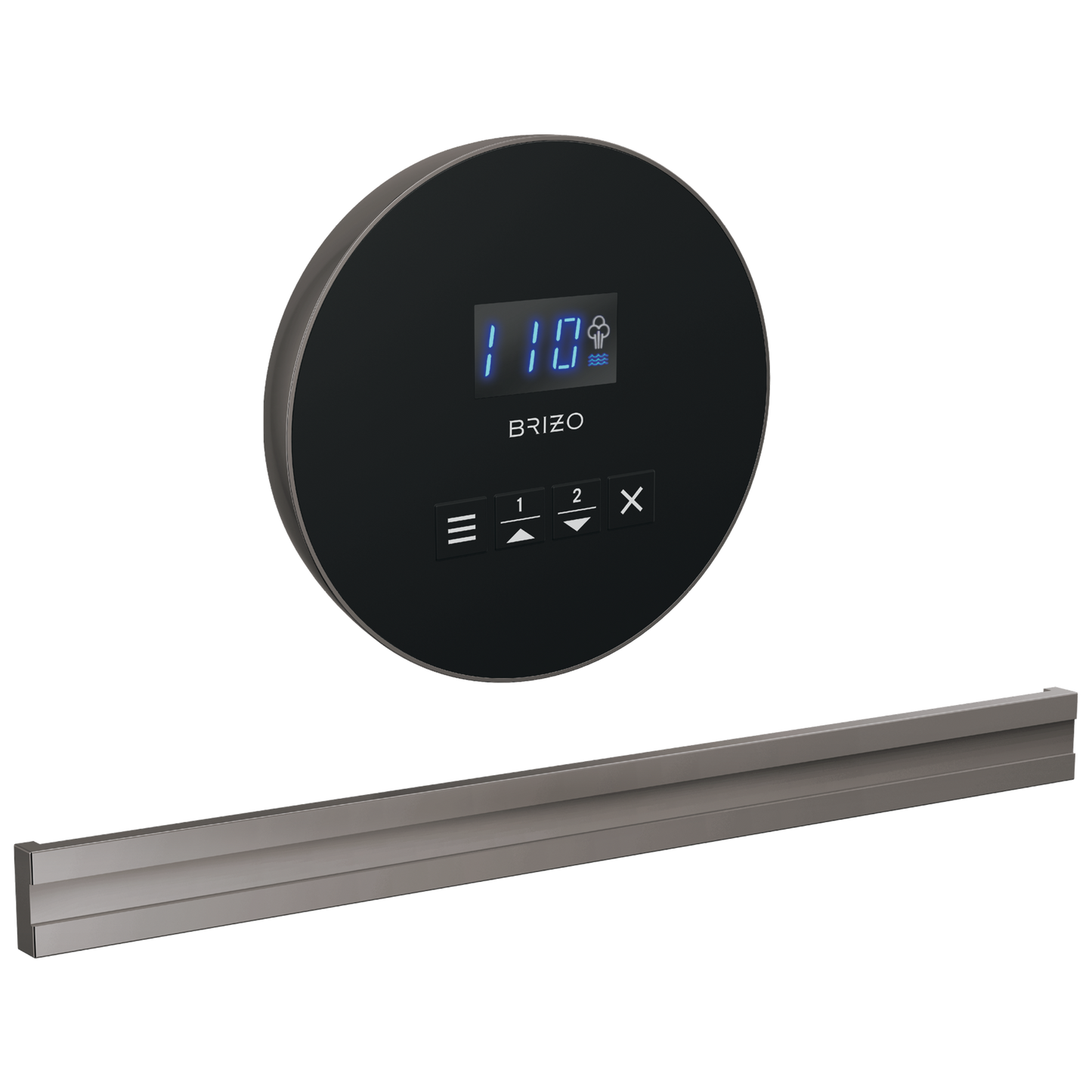Brizo Round Bilateral Steam Set