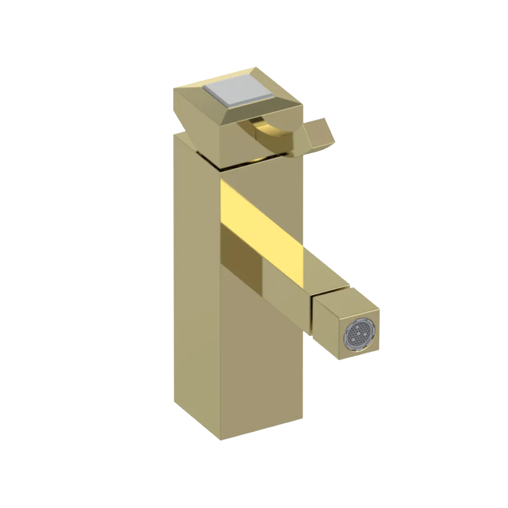 Rubinet Single Control Bidet Fitting (less drain) Gold