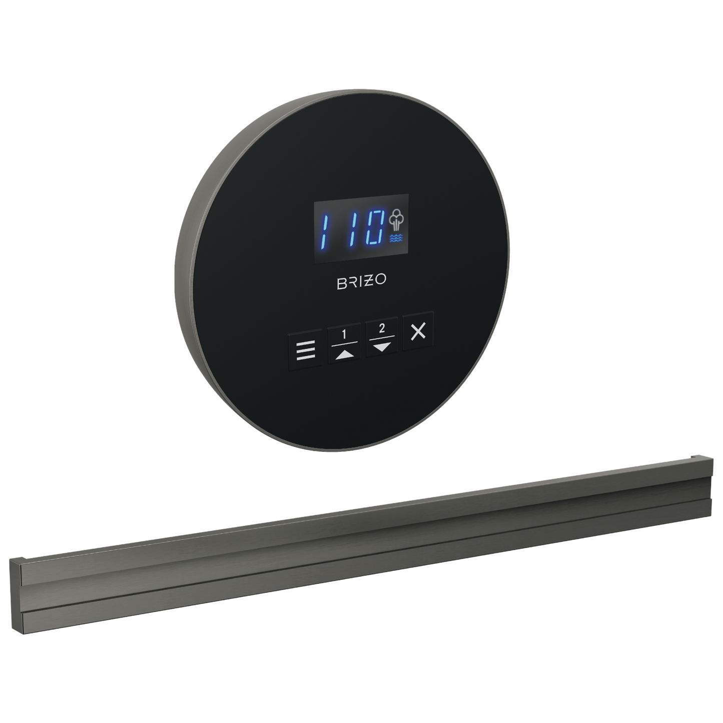 Brizo Round Bilateral Steam Set