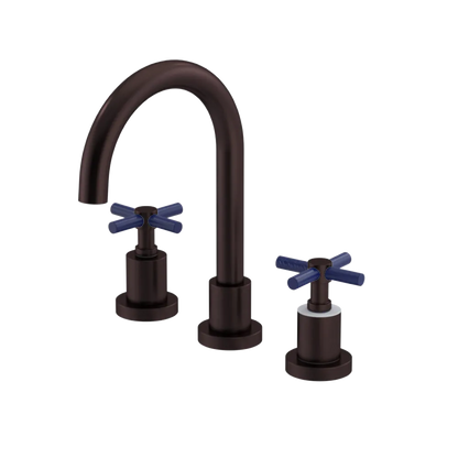 Rubinet Widespread Lav. Set. (less drain) Oil Rubbed Bronze