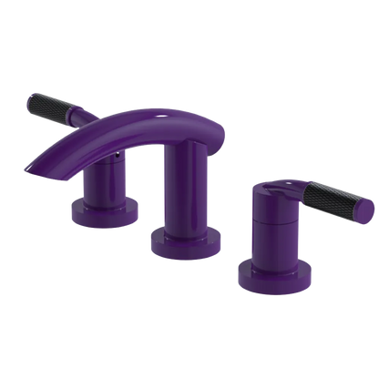 Rubinet Widespread Lav. Set. (less drain) Purple Haze