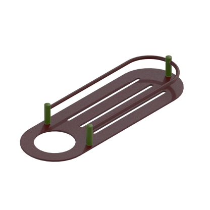 Rubinet Shelf Only Bordeaux