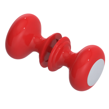 Rubinet Shower Door Knob (set) Red