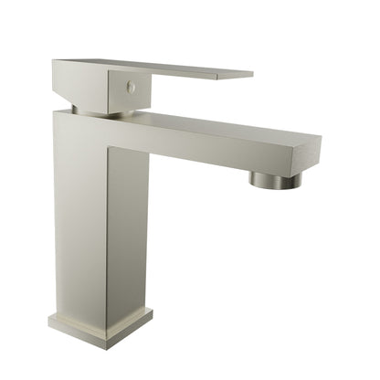 Baril Single-hole lavatory faucet, drain included