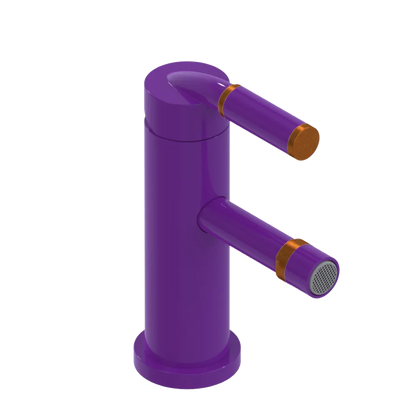 Rubinet Single Control Bidet Fitting (less drain) Purple Haze