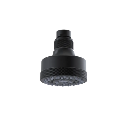 Rubinet 3 FUNCTION SHOWER HEAD Matt Black