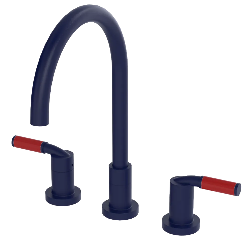 Rubinet Widespread Kitchen Set Midnight Blue