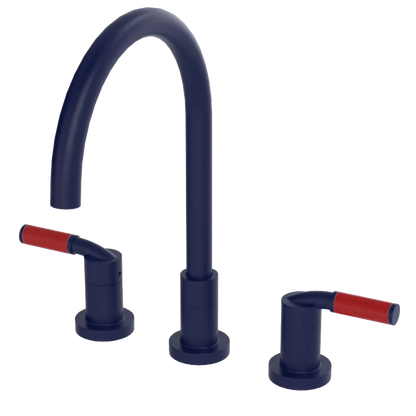 Rubinet Widespread Kitchen Set Midnight Blue