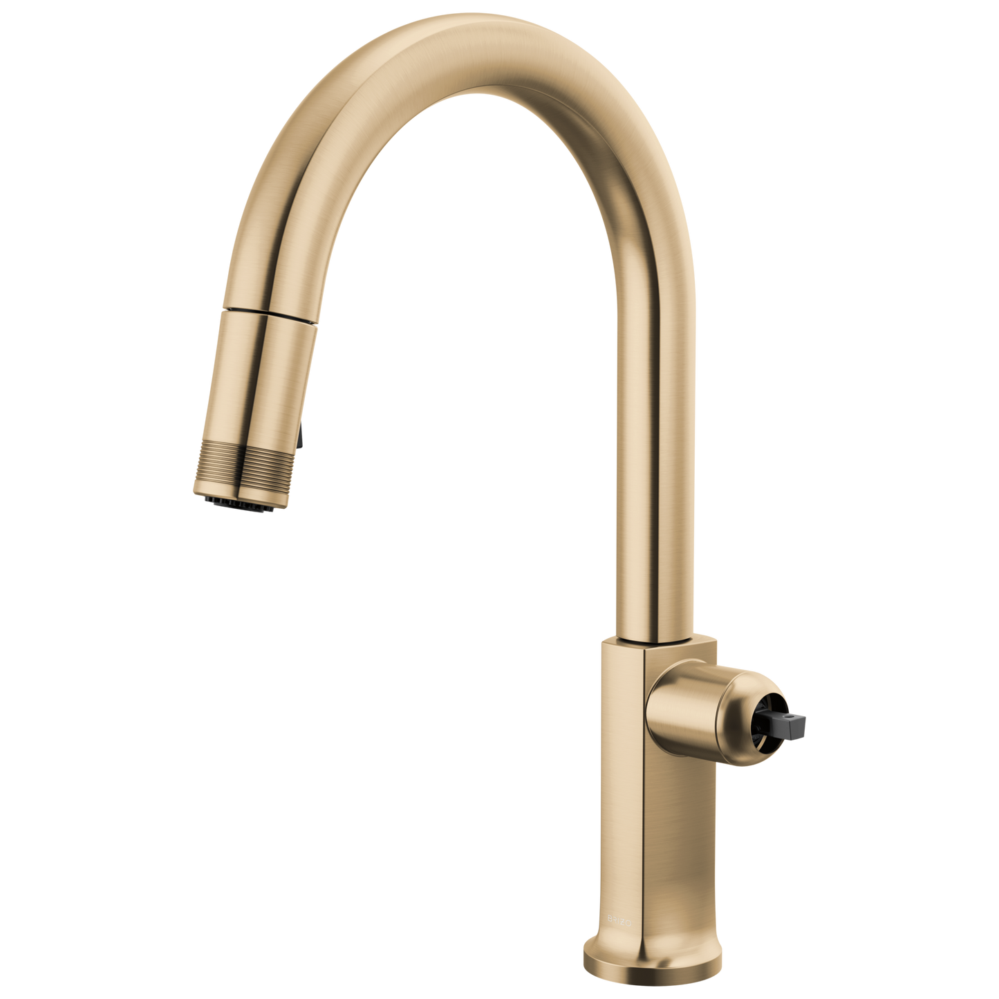 Brizo Pull Down Faucet With Arc Spout Less Handle