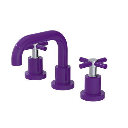 Rubinet Widespread Lav. Set. (less drain) Purple Haze