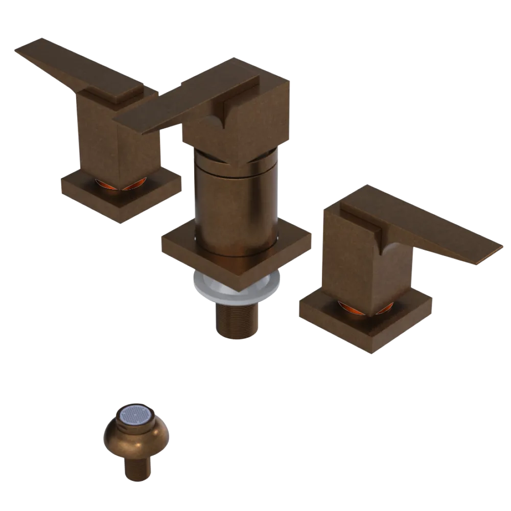 Rubinet Bidet Fitting with Spray, Diverter, and Vacuum Breaker (less drain) Oil Rubbed Bronze