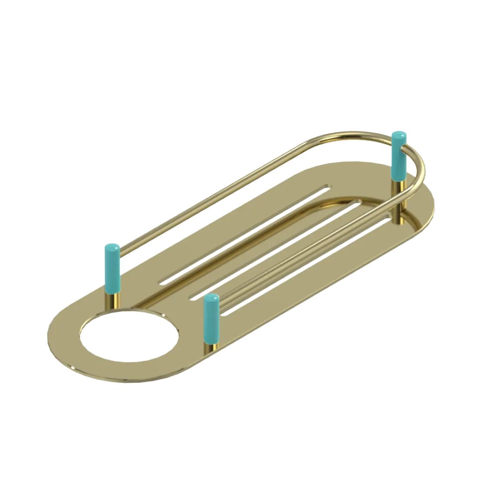 Rubinet Shelf Only Gold