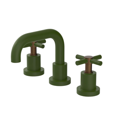 Rubinet Widespread Lav. Set. (less drain) Green Envy