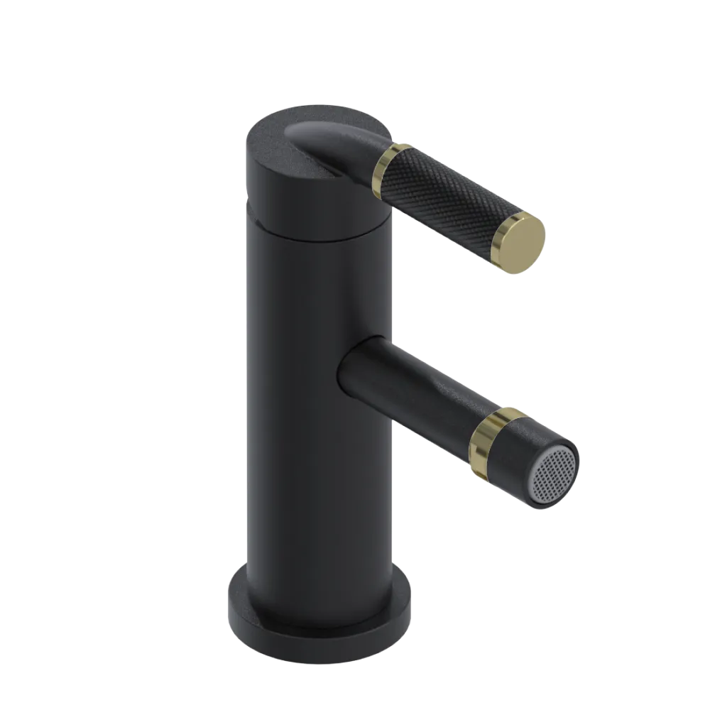 Rubinet Single Control Bidet Fitting (less drain) Matt Black
