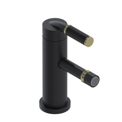 Rubinet Single Control Bidet Fitting (less drain) Matt Black