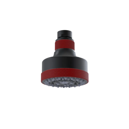 Rubinet 3 FUNCTION SHOWER HEAD Matt Black