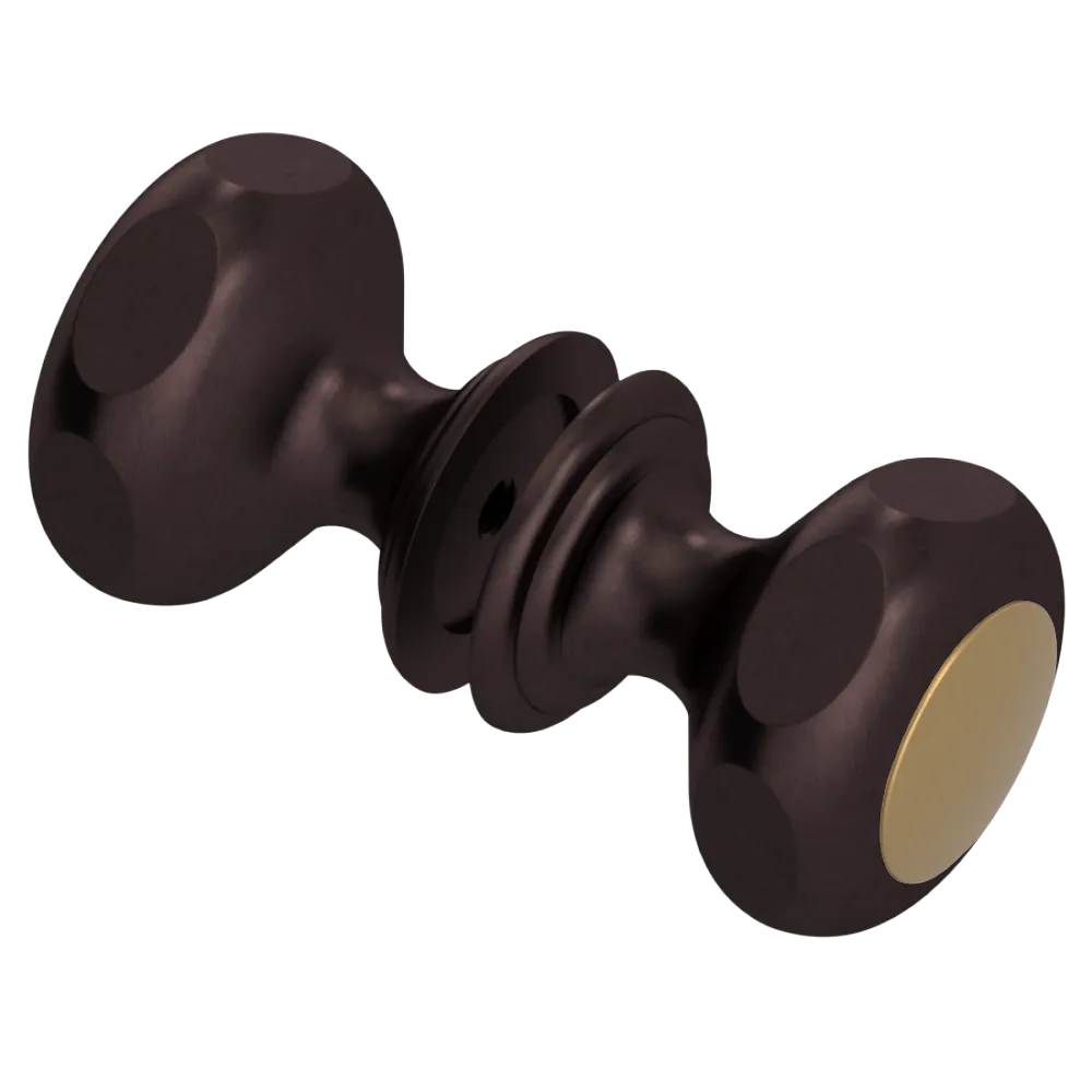 Rubinet Shower Door Knob (set) Oil Rubbed Bronze