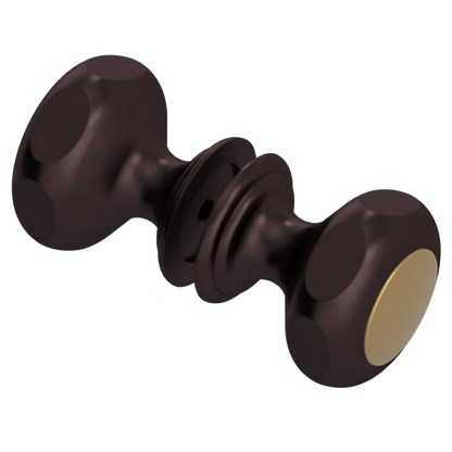 Rubinet Shower Door Knob (set) Oil Rubbed Bronze
