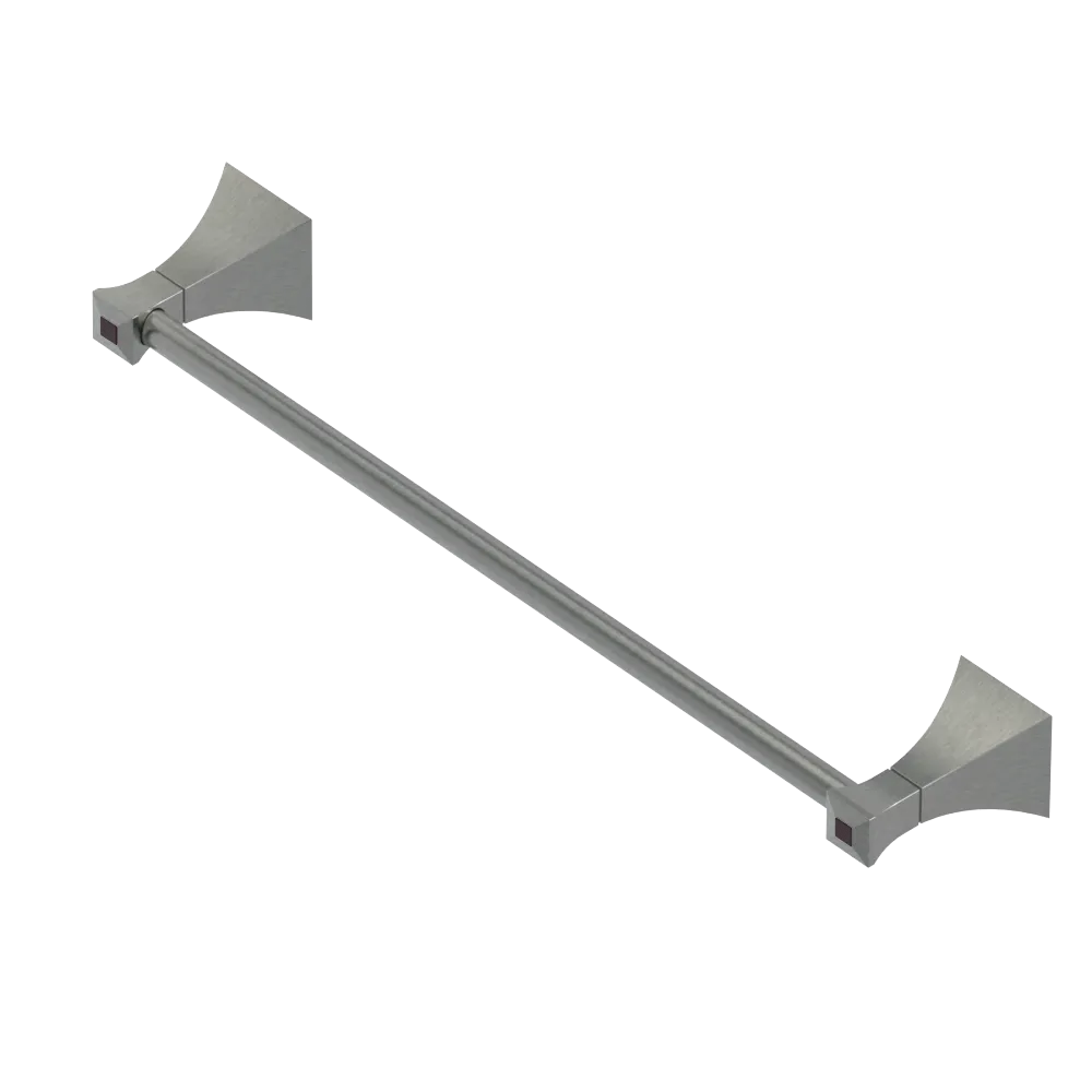 Rubinet Towel Bar 18" Satin Nickel