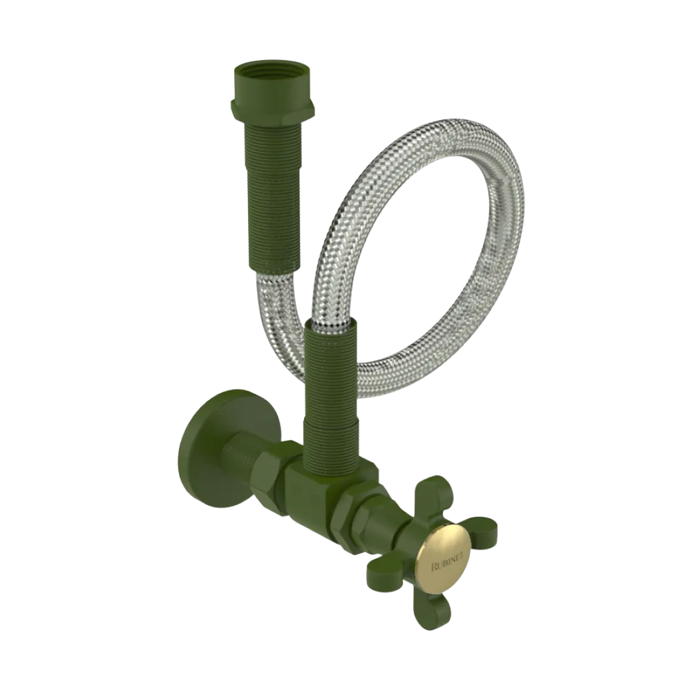 Rubinet Exposed Supply Kit (classic) Green Envy