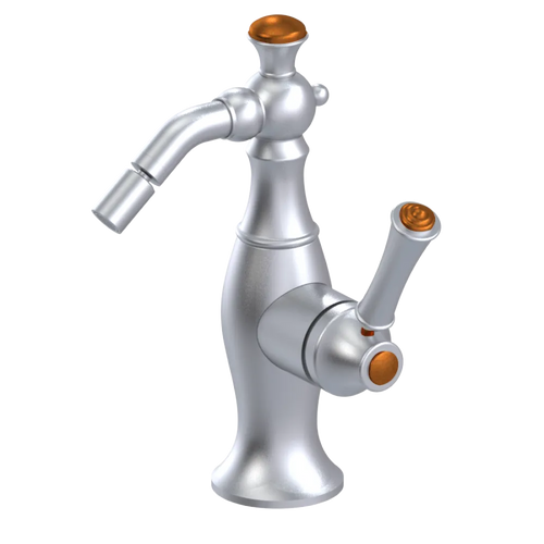 Rubinet Single Control Bidet Fitting (less drain) Satin Chrome