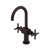 Rubinet Single Hole Dual Handle Lav. Set with LaSalle Spout (less drain) Oil Rubbed Bronze