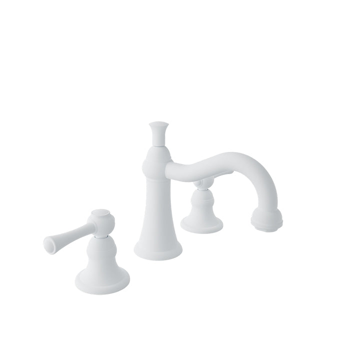 Baril 8" c/c lavatory faucet, drain included