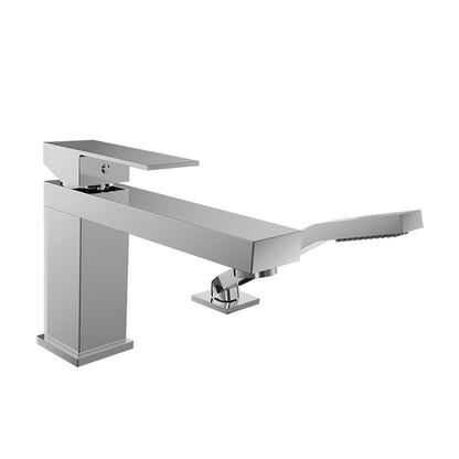 Baril 2-piece tub filler with hand shower