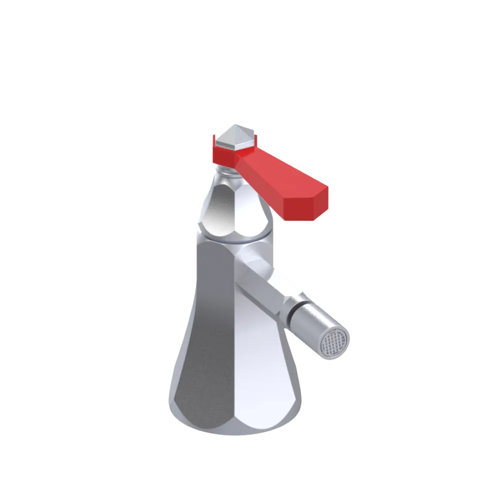 Rubinet Single Control Bidet Fitting (less drain) Satin Chrome