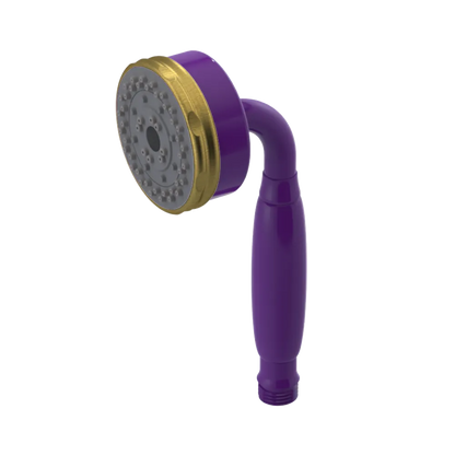 Rubinet 3 Function Hand Held Shower Only Purple Haze