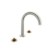 Baril 8" c/c lavatory faucet (without handle), drain included