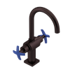 Rubinet Single Hole Dual Handle Lav. Set. (less drain) Oil Rubbed Bronze