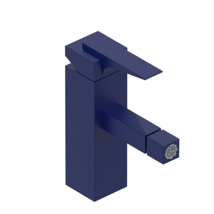 Rubinet Single Control Bidet Fitting (less drain) Midnight Blue