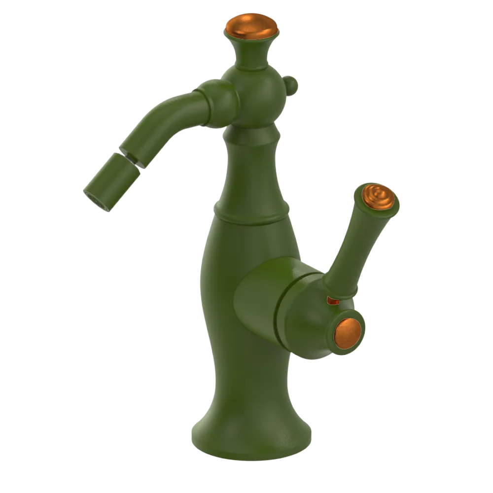 Rubinet Single Control Bidet Fitting (less drain) Green Envy