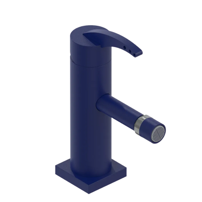 Rubinet Single Control Bidet Fitting (less drain) Midnight Blue